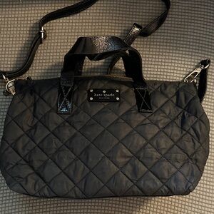 Kate Spade Quilted Black Crossbody Bag